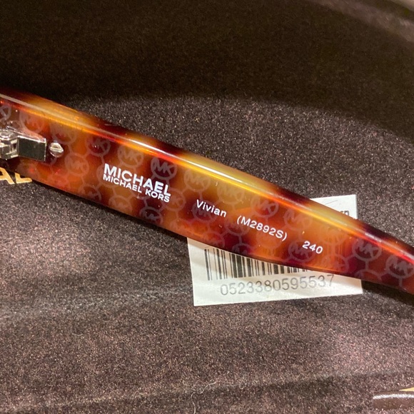 Michael Kors Tortoise Shell Sunglasses - Picture 3 of 5